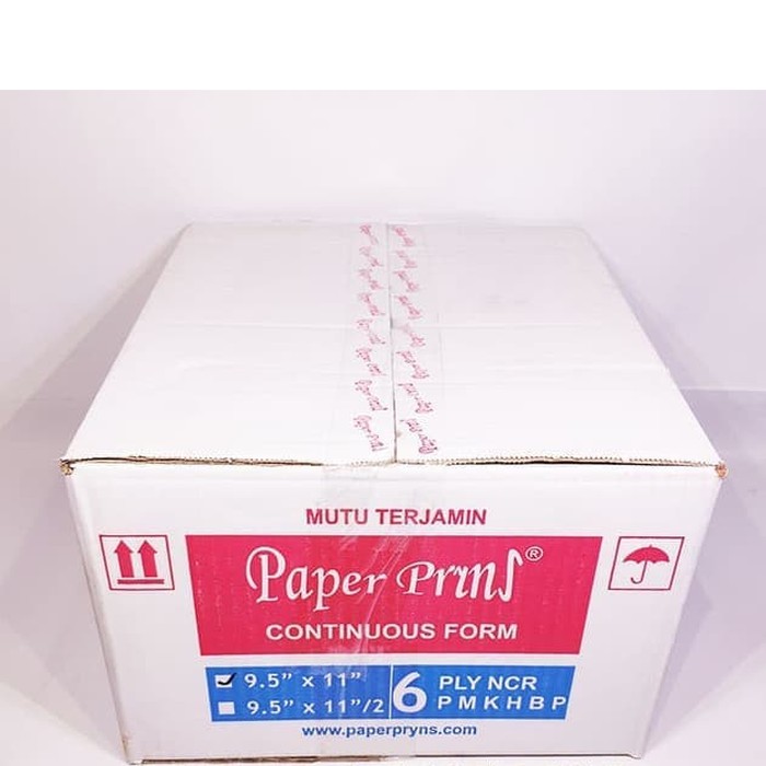 

CONTINUOUS FORM 9,5 X 11 6PLY PAPERPRYRNS