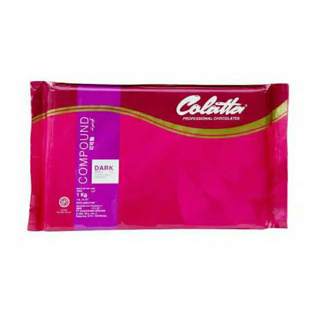 

Colatta dark 1kg - coklat compound