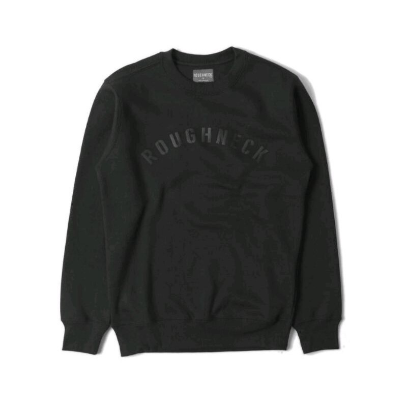 SWEATER CREWNECK ROUGHNECK SIG BLACK BOLD (SS08)