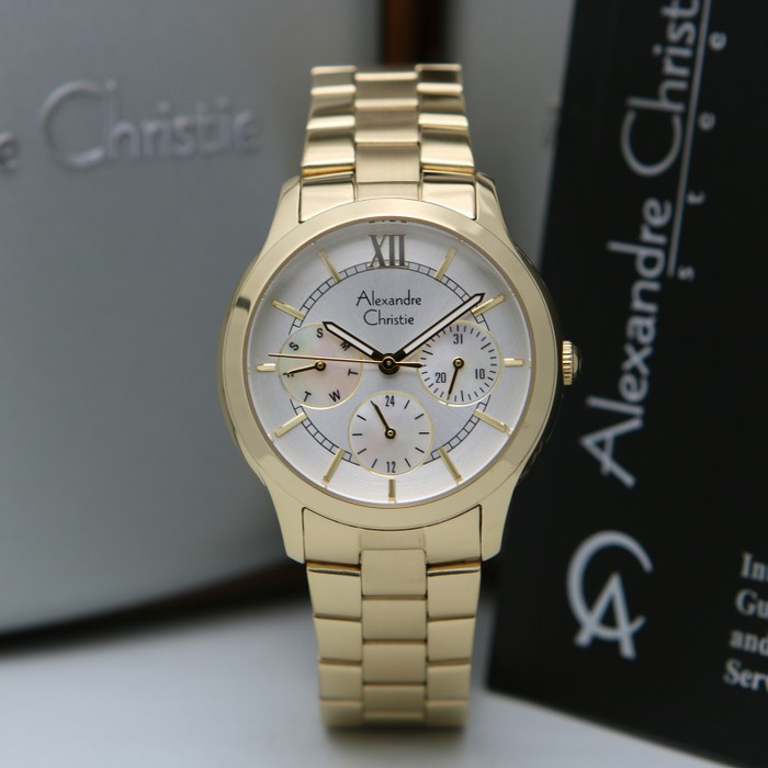 ORIGINAL Jam Tangan Wanita Alexandre Christie AC 2815 / AC2815 Garansi 1 Tahun Resmi