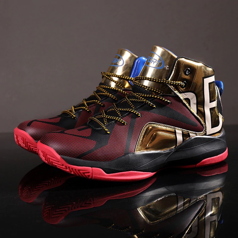 Sepatu basket Basketball Shoes High Top High Quality Sneakers Shoes for Men Basketball Shoes Male