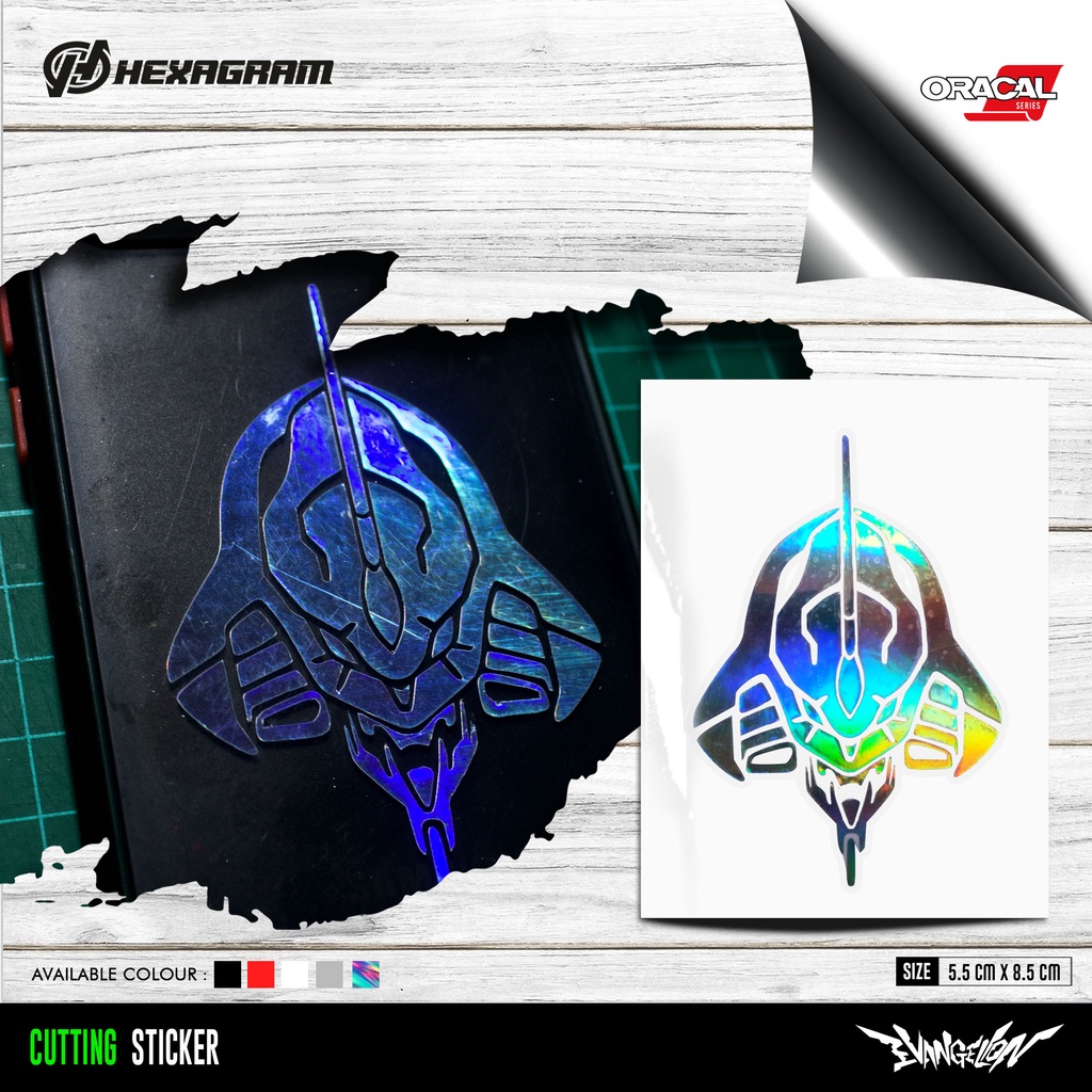 Cutting Sticker Evangelion 01 | Stiker Evangelion | Evangelion