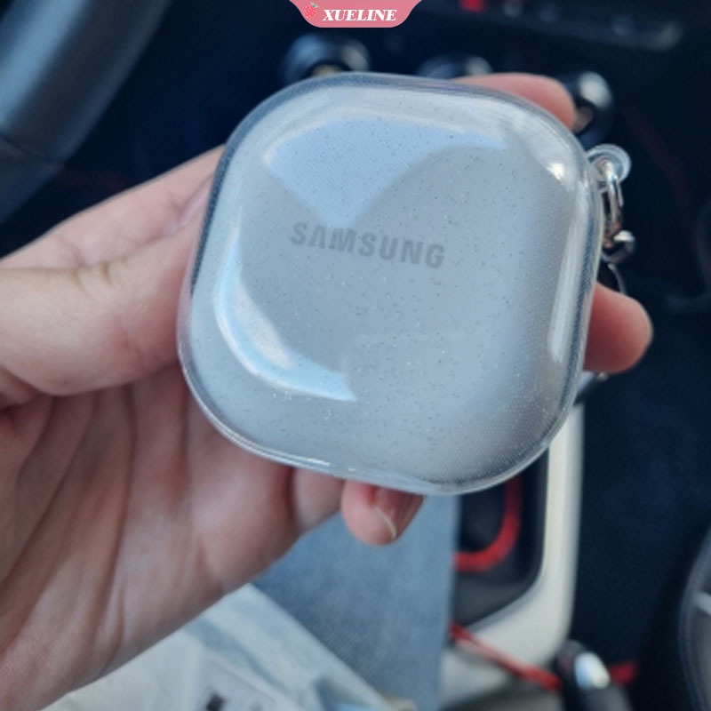 Casing Silikon Dengan Gantungan Kunci Untuk Galaxy Buds Live / Pro 2 Buds2