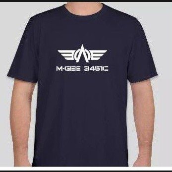 tshirt kaos baju M GEE BASIC