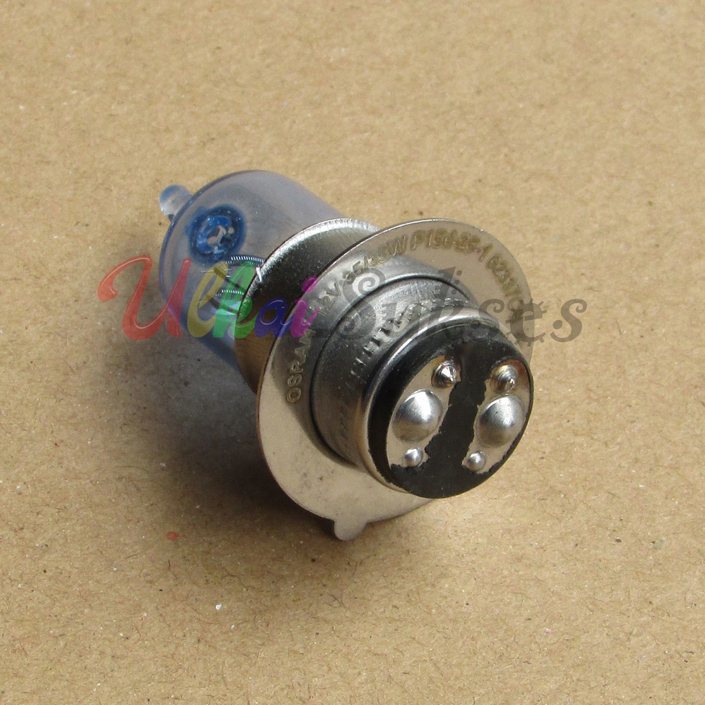 Lampu Depan Osram Standart Bebek 12 Volt 35 Watt Bohlam Putih , Cool Blue Murah Laris