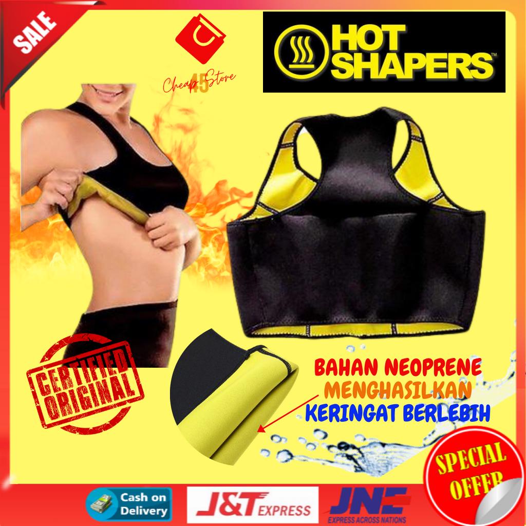 HOT SHAPERS SLIMMING SUIT / Sports Bra Tanktop olahraga fitness senam pelangsing tubuh hot shapers