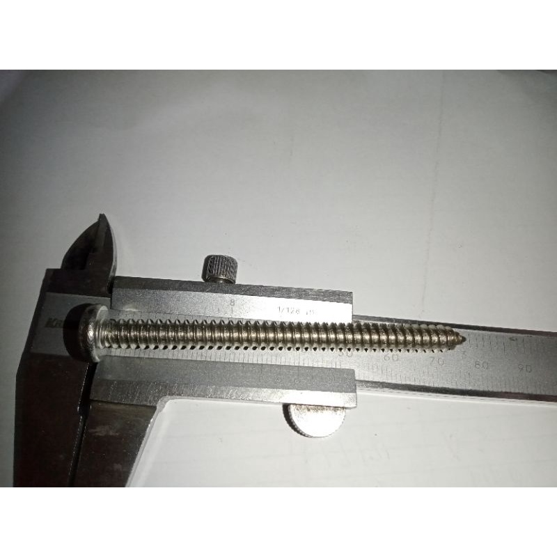 sekrup jp 14 x 3 (6mm x 76mm) stainless 304 THE A2-70