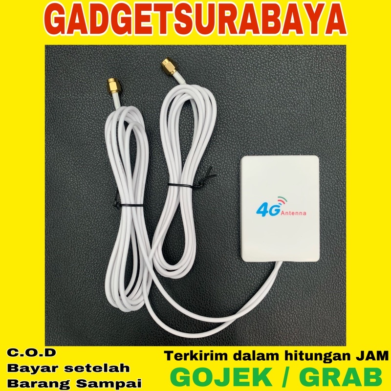 Antena Modem Eksternal 4G 3G 28dBi untuk memperkuat signal modem orbit star 2 orbit star 3 modem huawei zte dll