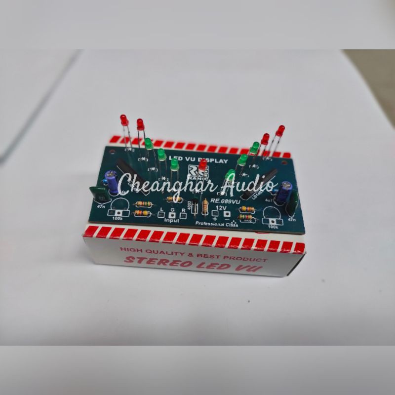 Kit LED VU Display Stereo