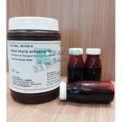 

Dreidoppel Strawberry Paste Perisa Kue Stroberi Cake Flavoring Fruit bakernbar99 Buru Order