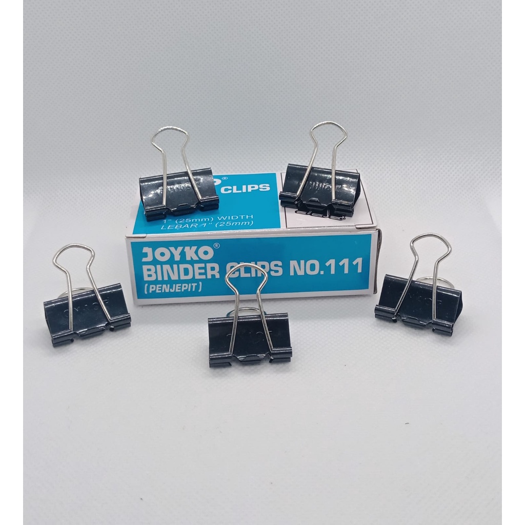 Binder Clips / Klip / Penjepit Kertas Joyko No. 111