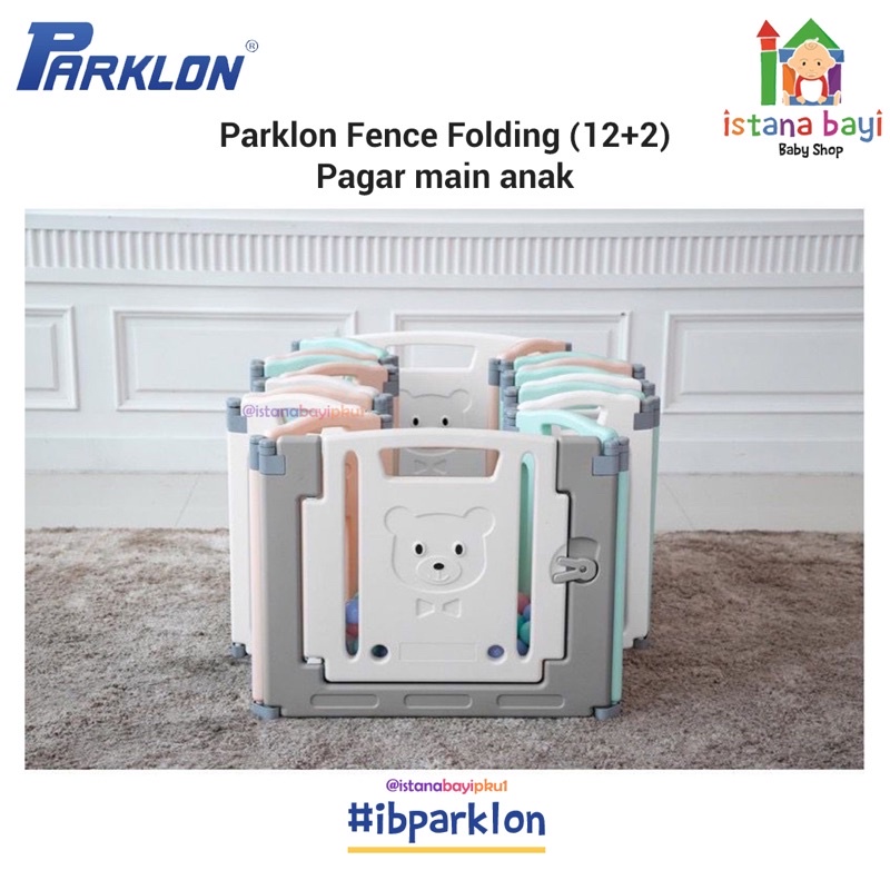 Parklon Fance Folding  12+2 mix / Pagar Bayi