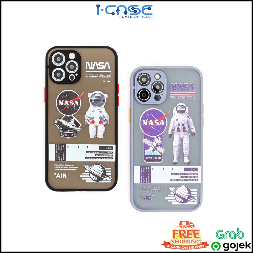 AntiCrack Astronot Nasa Soft Case Lens Cover for Oppo A15 A5s A1k Y20 Y12 Y91 Y93 Y95 A3s Y30/Y50