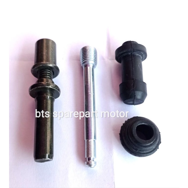 Set Baud baut Kaliper plus Seal Boot Cakram Belakang Honda Supra X 125 / Karisma
