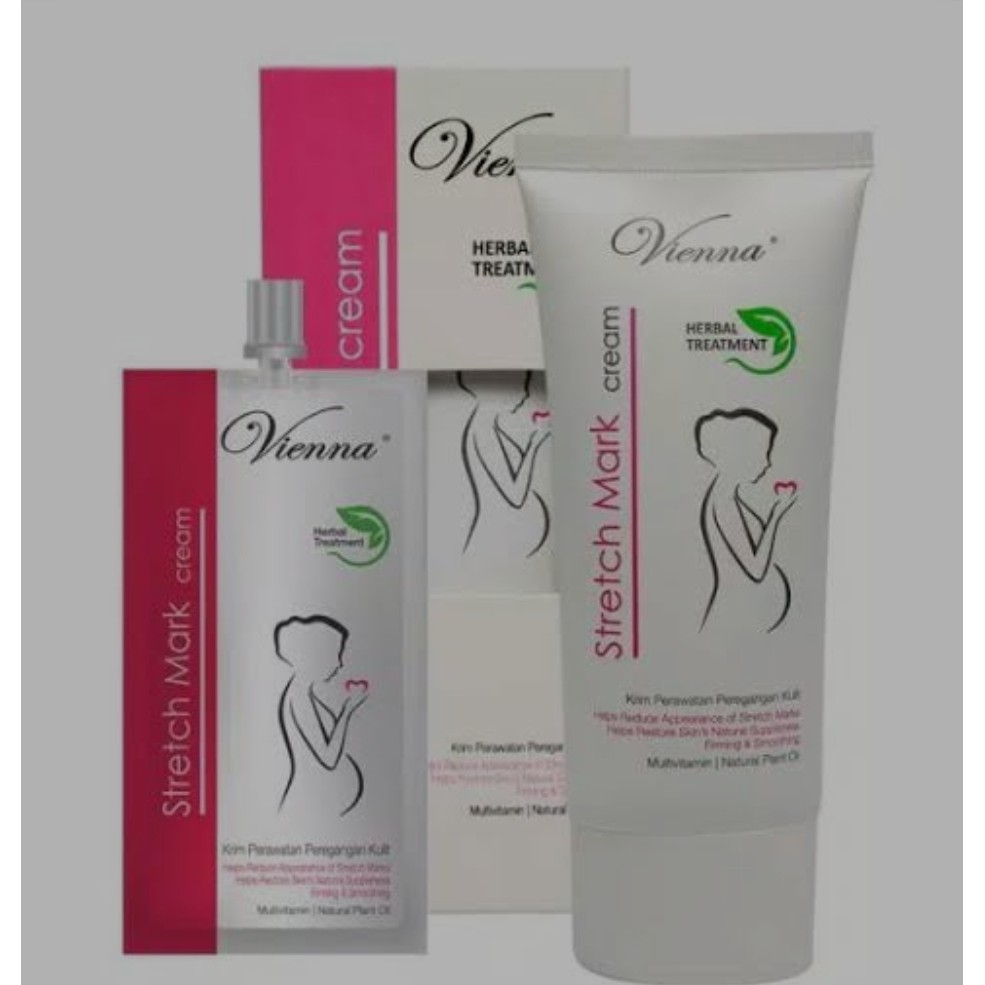 Vienna Strecth Mark Tube 80ml / sachet 30ml / Anti Selulit Cream Original BPOM