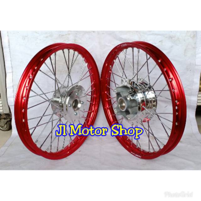 Sepaket Velg Jari Jari Cb150 R Cbr150 Cbr 150 Cb 150 R New Megapro Verza Tiger Supra GTR 150