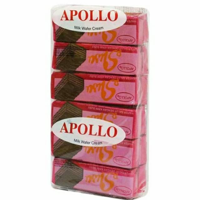 

Apollo Wafer Cream Susu 12X12g