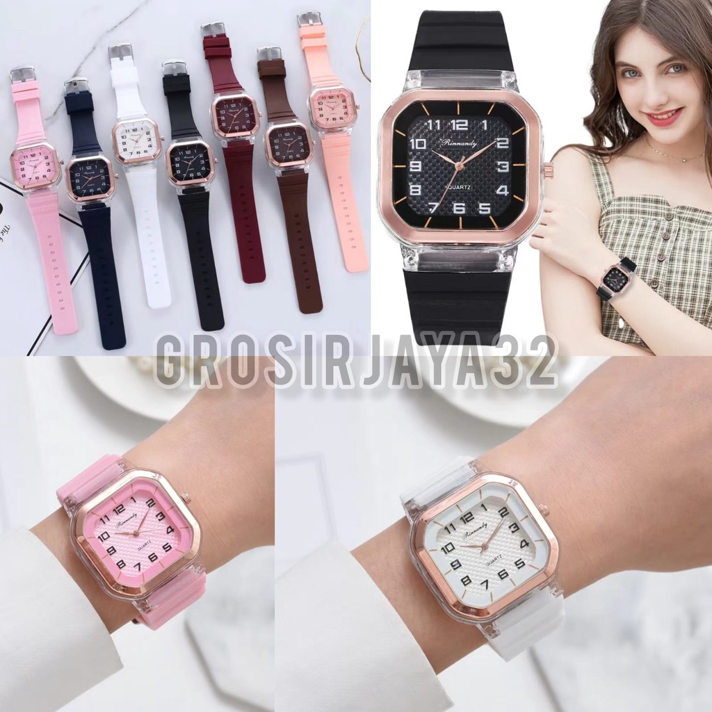 JAM TANGAN WANITA ANALOG RINDU KOREAN STYLE GROSIRJAYA32