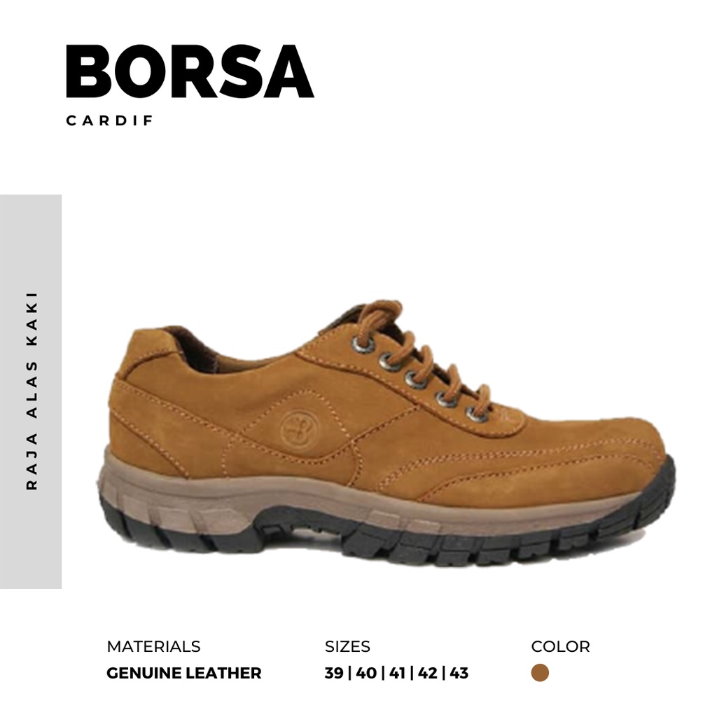 SEPATU KULIT ASLI PRIA | BORSA - CARDIFF