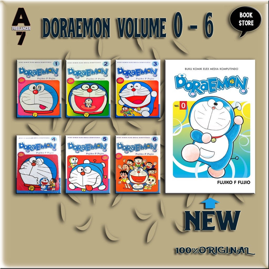 Komik Doraemon Volume 1 - 10 & Doraemon Volume 0