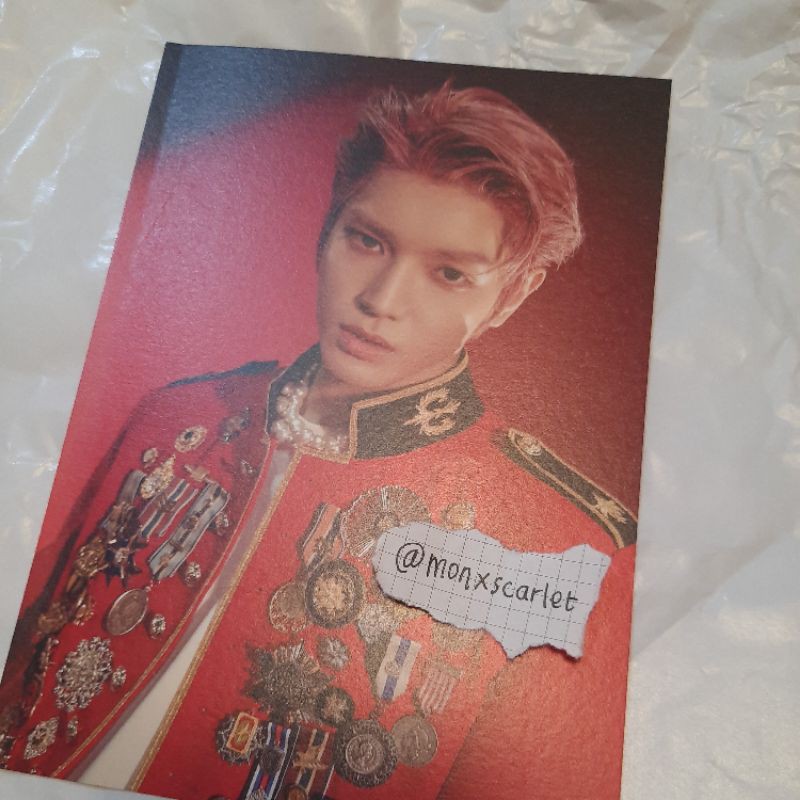 

Taeyong Postcard 1st Player Neo Zone The Final Round: Punch