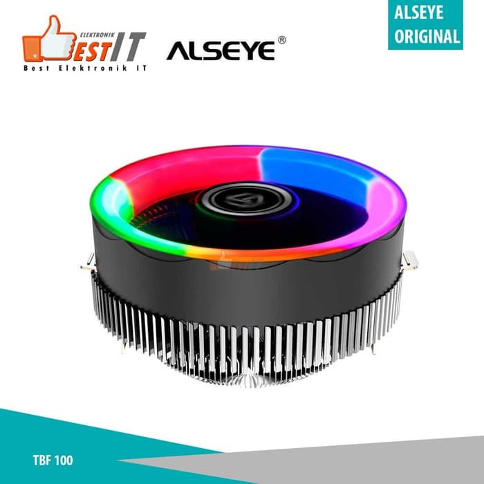 Fan Processor Prosesor Gaming LED RGB Intel AMD Alseye TBF100