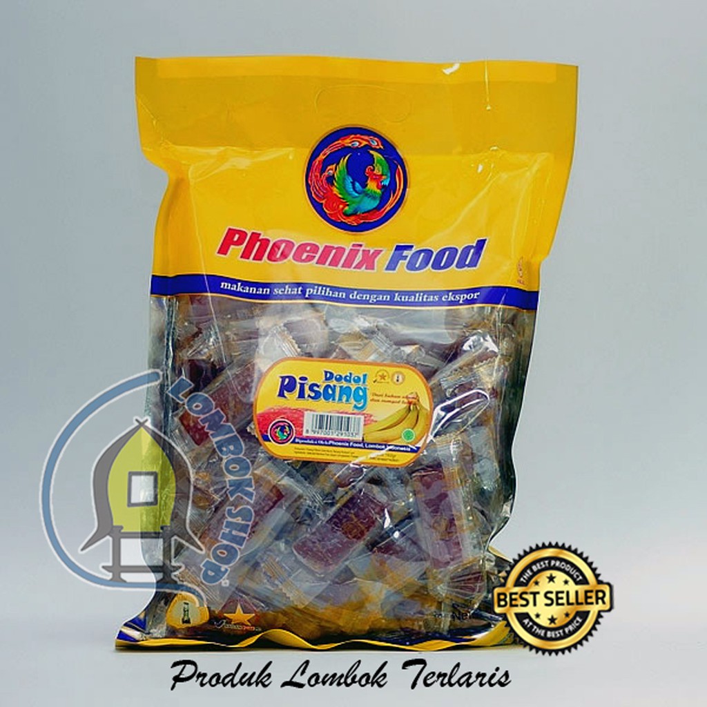 

Dodol Rumput Laut Phoenix Rasa Pisang Khas Lombok 800 Gram