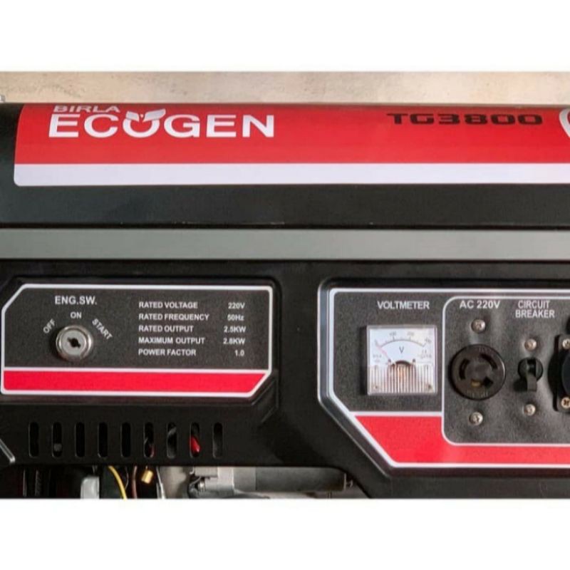 Genset ECOLITE TG3800 × Generator Genset Ecolite Birla ECOGEN TG3800