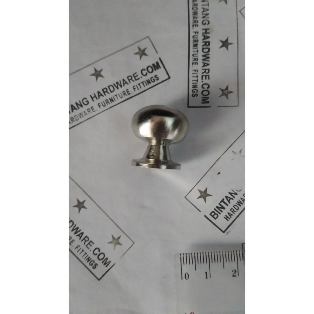 Cabinet Handle Finishing Hairline Tarikan Knob Laci Pintu Lemari Kabinet Kitchen Set Baut 178M SN