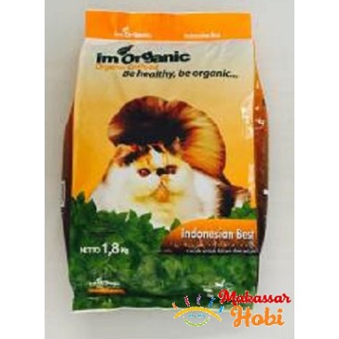 IMO Indonesian Best Repack 1 Kg Makanan Kucing Kering IM Organic 1kg