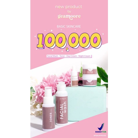 (BUY 1 GET 1) SKINCARE GEAMOORE BPOM