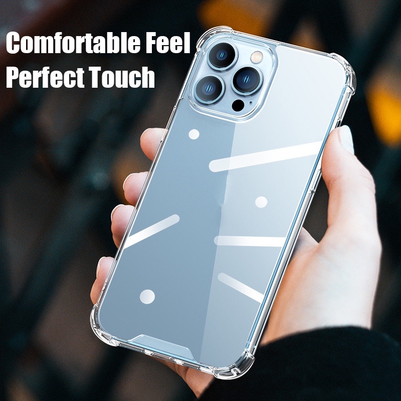 Soft Case TPU Transparan Shockproof Cover iPhone 11 11 Pro 11 Pro Max