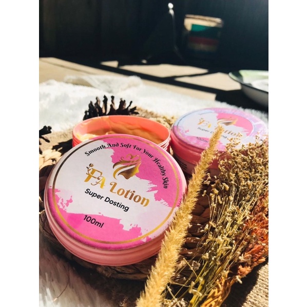 FA SUPER DOSTING NEW PACKAGING || LOTION DOSTING & SCRUB SUSU COLLAGEN 100% ORIGINAL