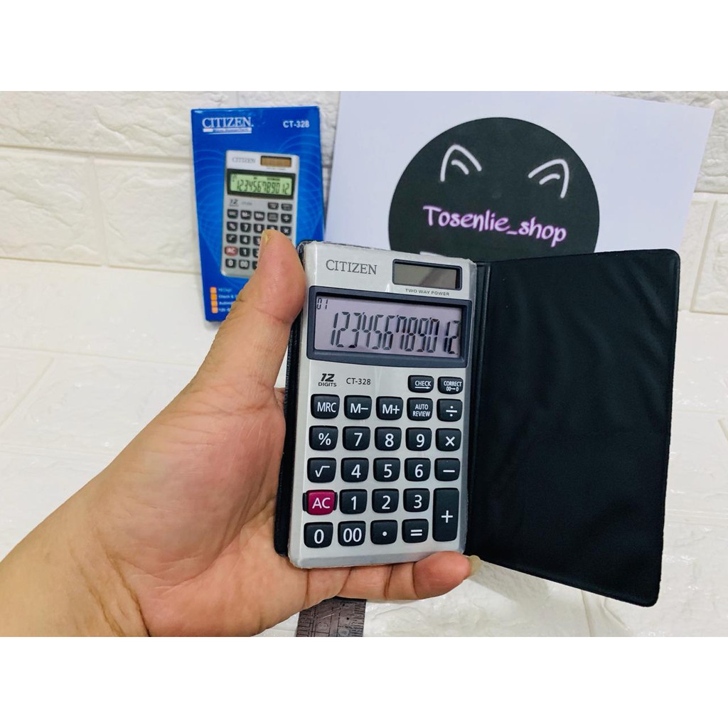 

KALKULATOR CITIZEN CT 328 - CALCULATOR TYPE CT 328