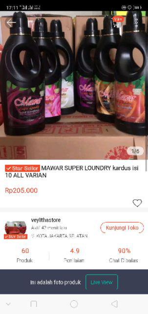 Mawar Super Loundry Kardus Isi 10 All Varian