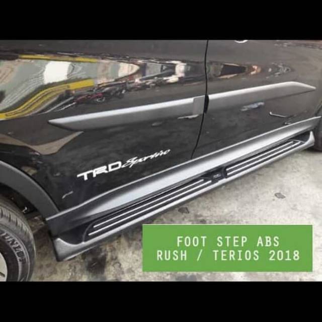 Foot step pijakan kaki samping all new rush/ Terios 2018-2023