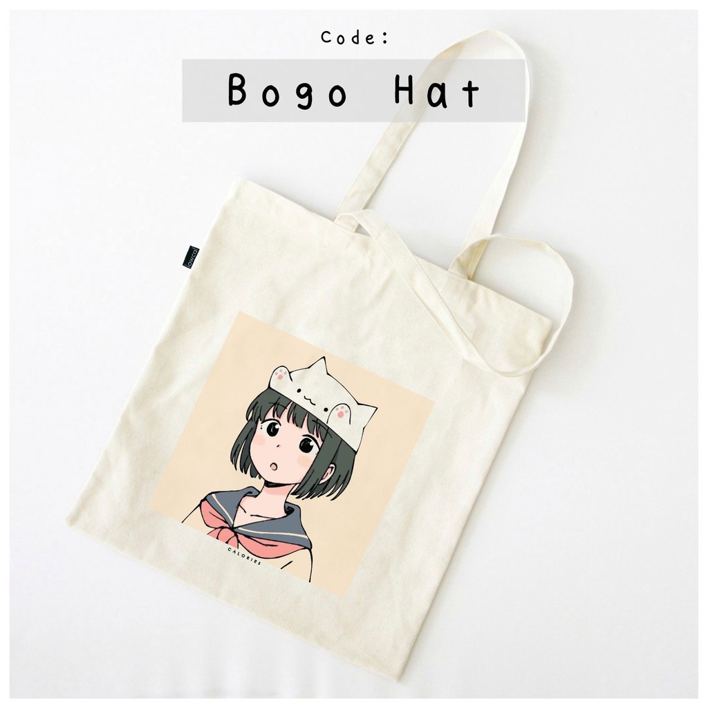 ToteBag &amp; StringBag ANIME printed || Animasi || tote jepang #TOAN