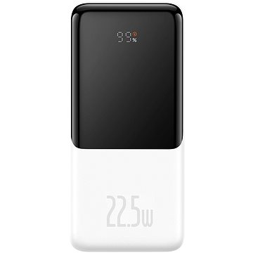 Powerbank Baseus Elf Digital Display Fast Charge 10000 mAh 22,5W Putih