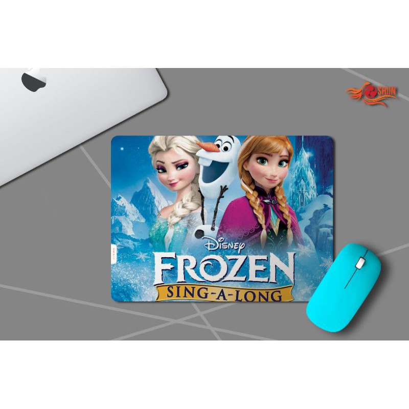 

MOUSEPAD 23X31 CM TEMA ANIMASI DISNEY FROZEN TIPE 01