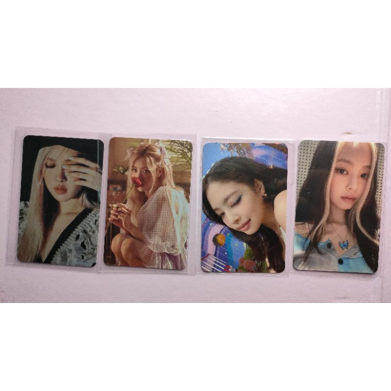 (booked)Photocard jennie wink butterfly