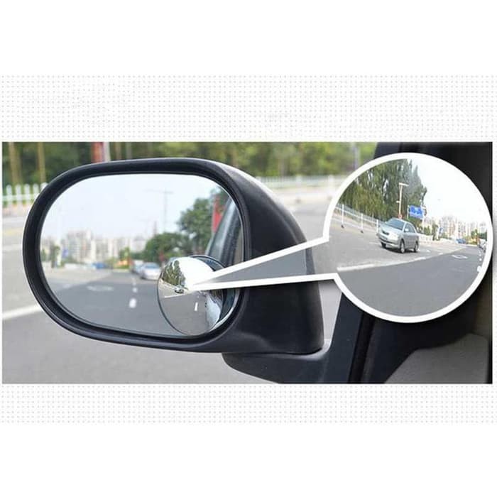 [Z086] 2pcs Blindspot Kaca Spion Cembung 360 Variasi Mobil Motor Sepasang - Blind Spot