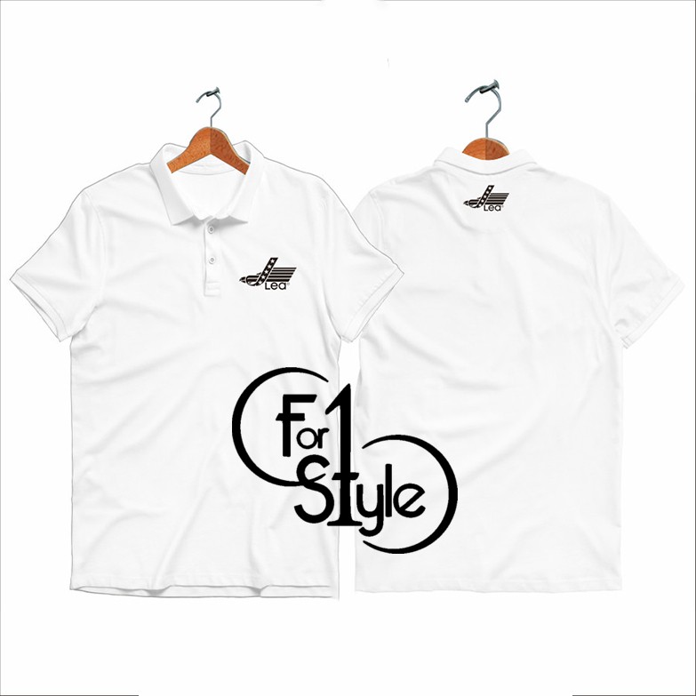 Polo Shirt Kaos Polo Distro Lea Logo Jeans