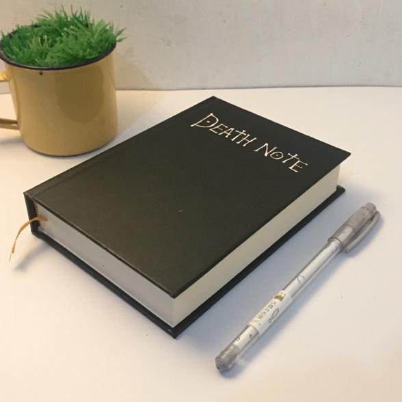 

ZLSR Buku catatan pocket death note A6 isi 200 lembar polos hardcover ☆ 21