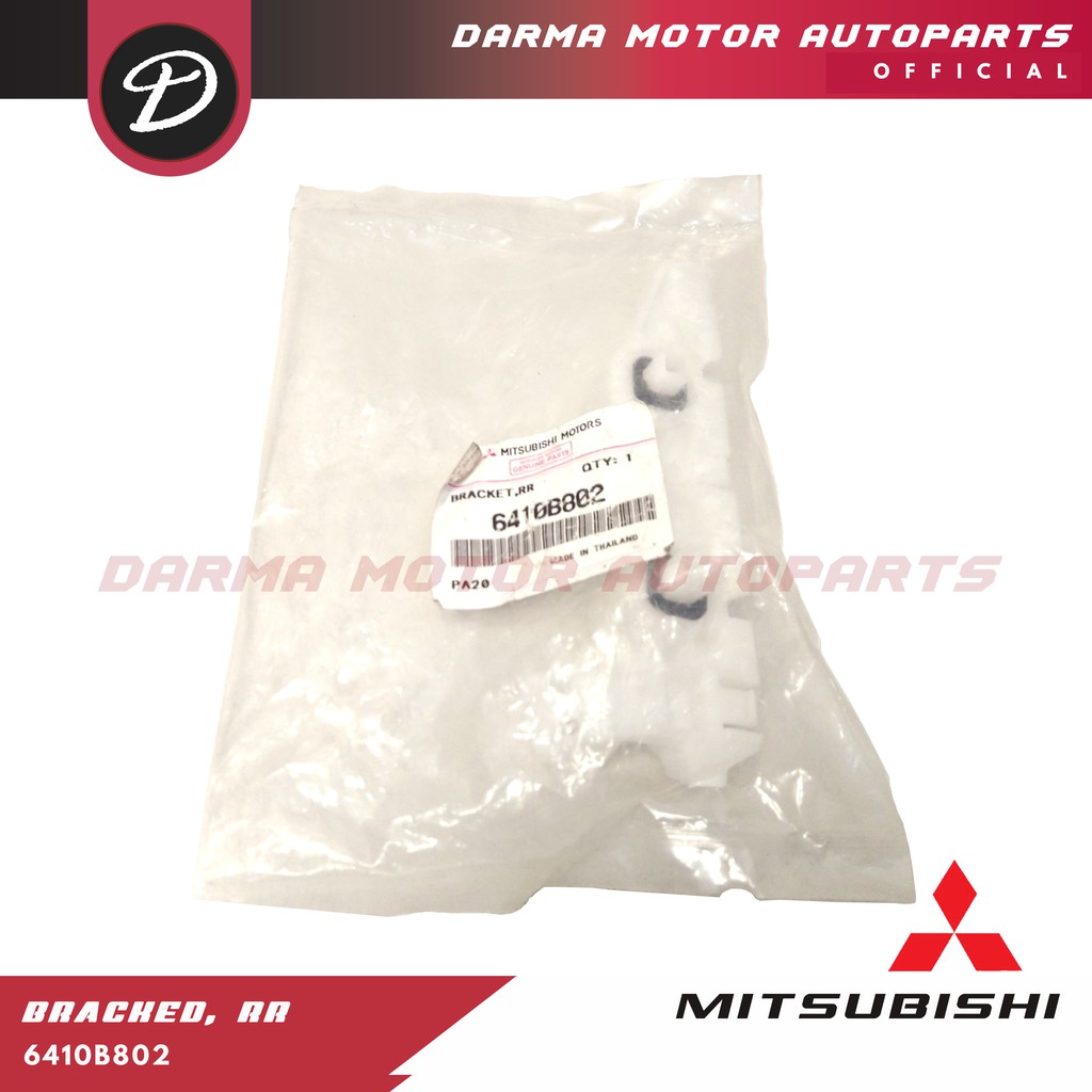 Breket Bracker Bumper Belakang Mitsubishi Mirage Ori 6410B802 Asli