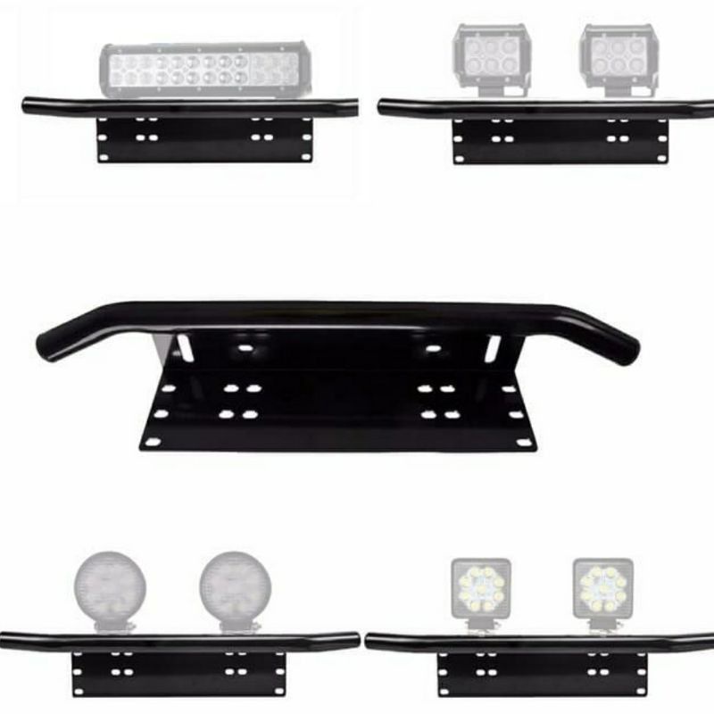 Breket Plat Nomor Mobil / Breket Lampu Tembak Universal Mobil