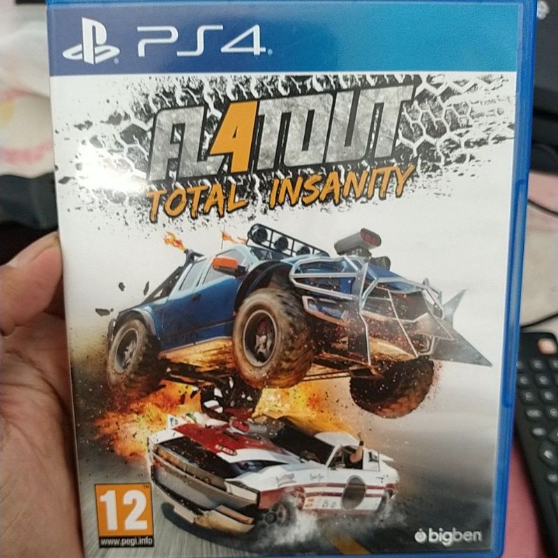 kaset bd PS4 PS 4 flatout total insanity