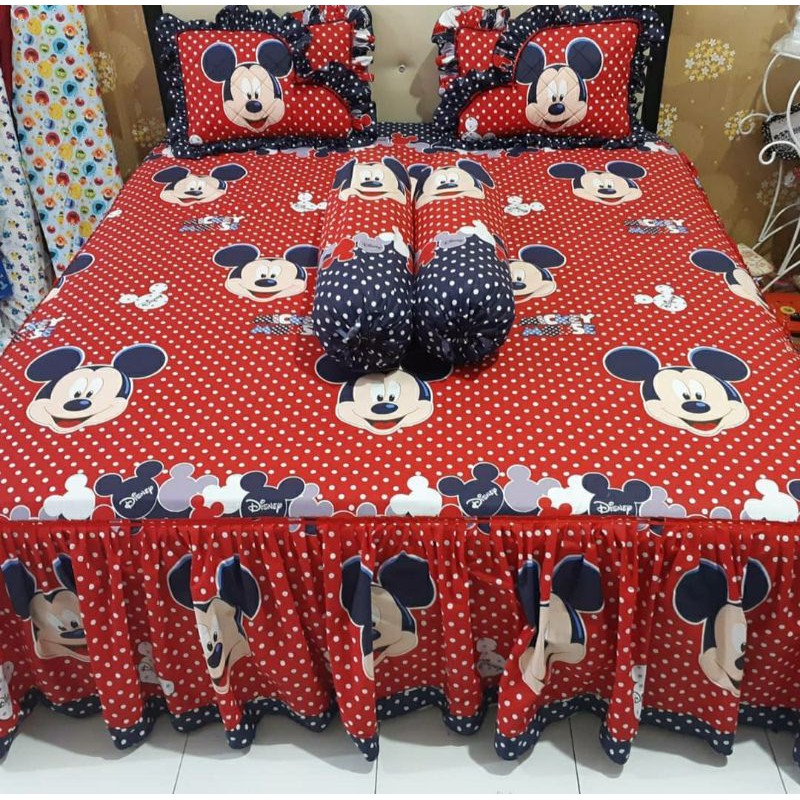 sprei rempel / sprei rumbai / sprei karakter