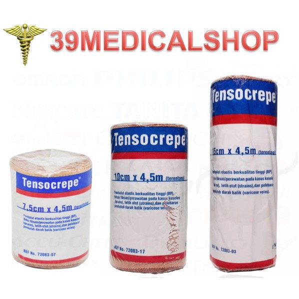 BSN Tensocrepe Perban Elastis/Verban ROLL-PERBAN COKLAT-VERBAN COKLAT