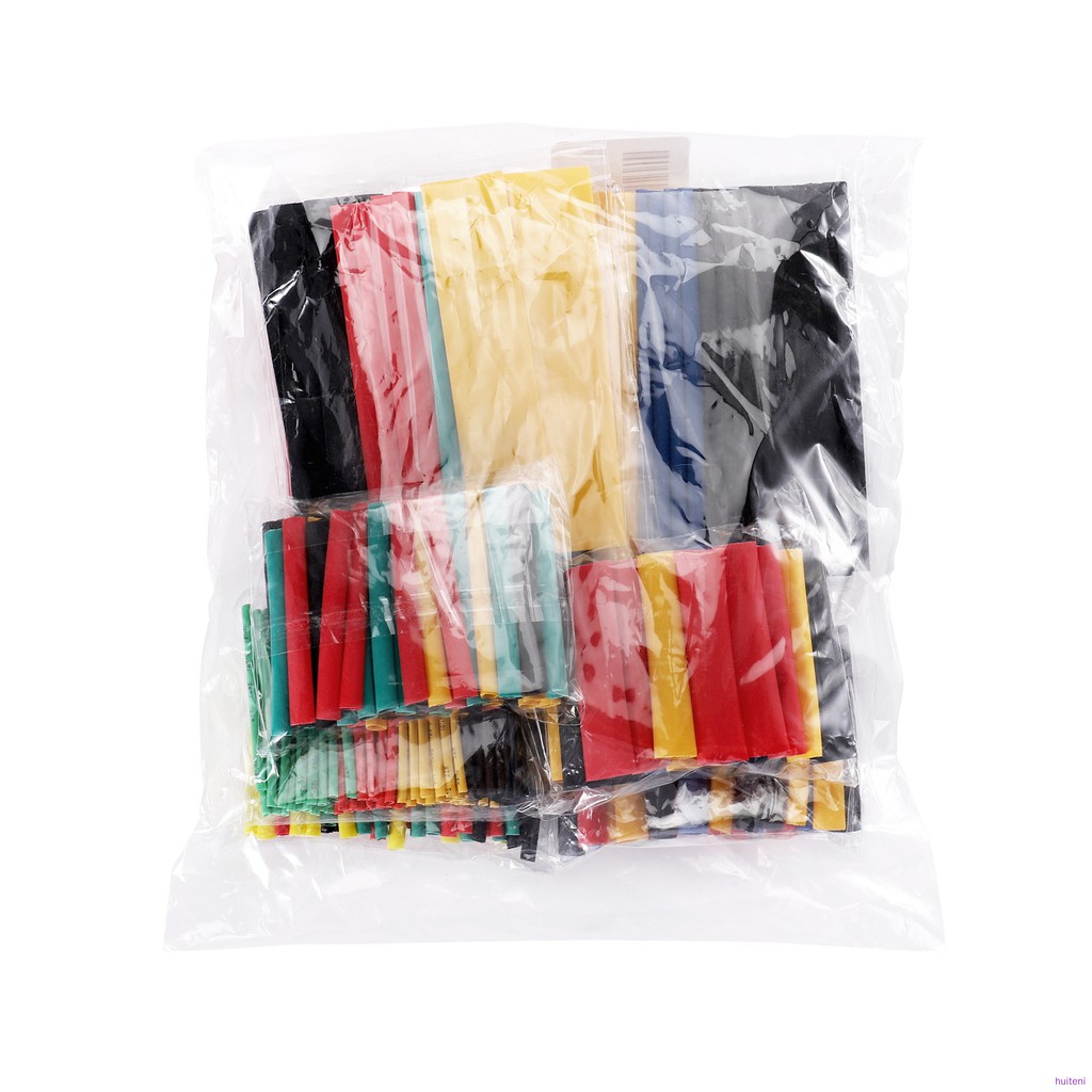 328pcs Kabel Bakar Heat Shrink Aneka Warna 8 Ukuran Huiteni