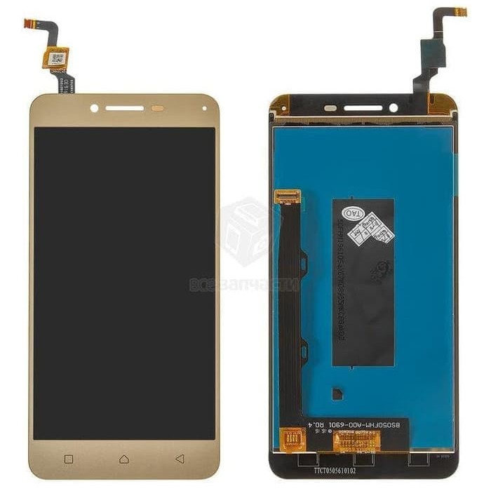 LCD LENOVO A6020 A46 GOLD VIBE K5PLUS FLX HITAM